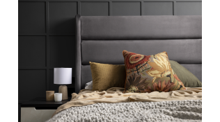 Florence King Headboard, Grey