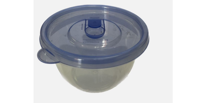 Kaleido 4 Piece Round Food Container 450 Milliliter , Blue