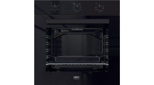 Defy Slimline 600 Eye Level Oven Black Glass DBO483E