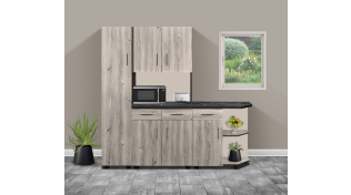 Moira 2 Piece Kitchen Unit, Dawson Oak