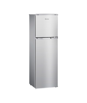 hisense 161l metallic combi fridge freezer